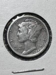 1923 US MERCURY DIME