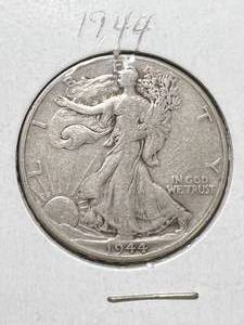 1944 US WALKING LIBERTY HALF DOLLAR