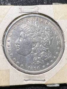 1890-O US MORGAN SILVER DOLLAR