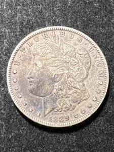 1889 US MORGAN SILVER DOLLAR