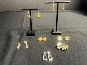 Gold-Tone Earrings Mixed Styles