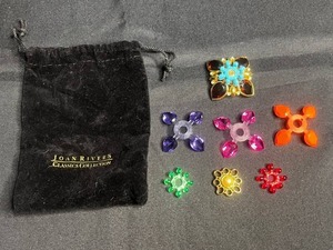 Floral Brooch Set - Joan Rivers Classics Collection w Interchangeable Designs