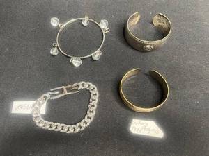 VTG Silver Tone Bracelets - Anson & Century 1933 Progress (Lot of 4)