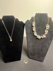 Jewelry Inc Kate Spade Necklace & Ring Love You (Lot of 3)