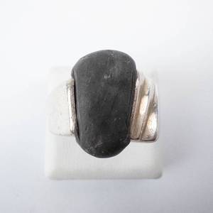 MB-63 Mexican Sterling Silver Statement Ring - Size 10.75