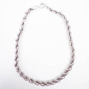 Sterling Silver Rope Chain Bracelet - 925 Stamp , 8