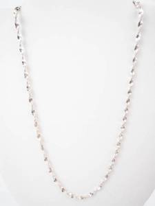 Sterling Silver 925 Herringbone Chain Necklace