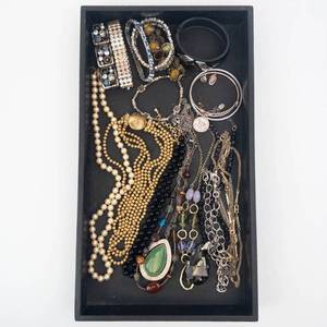 Assorted Costume Jewelry - Necklaces, Bracelets & Pendants