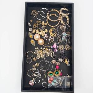 Assorted Costume Jewelry - Earrings, Bracelets, Rings & Pendants
