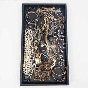 Assorted Costume Jewelry Lot - Pearls, Beads, Chains & Charms