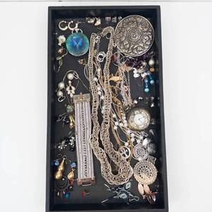 Assorted Costume Jewelry - Necklaces, Bracelets, Earrings & Watches