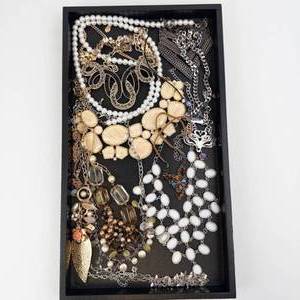 Assorted Costume Jewelry Necklaces, Bracelets & Brooches