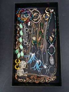 Assorted Costume Jewelry - Necklaces, Bracelets, Earrings & Rings