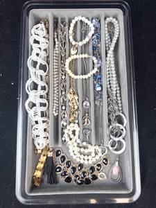 Assorted Costume Jewelry - Necklaces, Bracelets & Charms