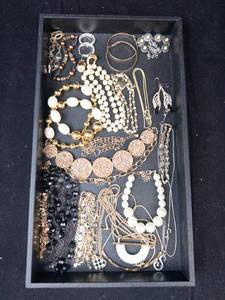 Assorted Costume Jewelry Necklaces, Bracelets & Earrings