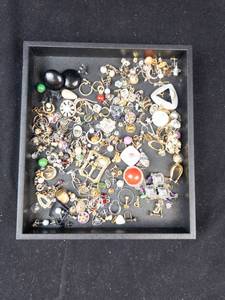 Assorted Costume Jewelry - Earrings, Rings, Pendants & Brooches