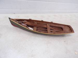 Small Wood Model Boat
