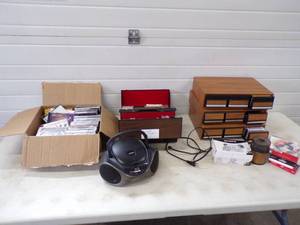 Cassette Tapes, Cassette Player,  Casses,  CDs