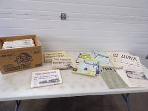 Perham Vintage Newspapers, Flyers, Fishing Contest Poster
