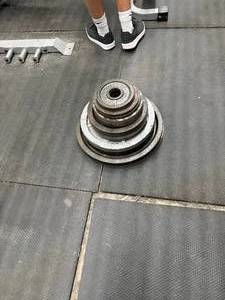 Exercise  Weights weights 2-45lb 2-35lb 2-25lb 2-10lb 2-5lb and 2-2.5lb