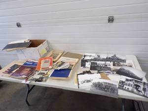Vintage Black and White Photographs with negatives, Vintage Magazines and Newspapers, Postcards