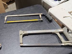 Lot of (2) Hack Saws