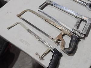 Lot of (3) Hack Saws