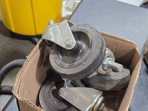 Lot of (4) EDL 4 Swivel Caster Wheels