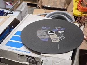 Lot of (1 Box) Norton Metal Cutting Chop Saw  Cut-Off Wheels 10-count ( 10 total items ) 14 x 764 x1