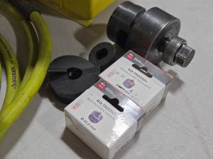 Lot of (4) Rix Tools Tristar Knockouts