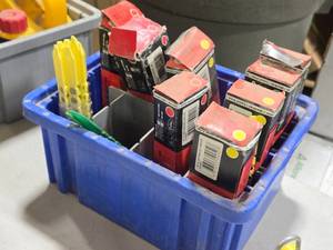 Lot of (1 Bin) Hilti� Powder-Actuated Cartridges (6.811 M10 STD Cal. 27 short, assorted varieties)