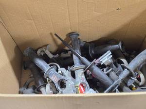 Lot of (1 Box  25) Rotary Hammer Drill Side Handles by Milwaukee and DeWalt