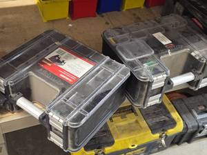 Lot of (2) Husky� Double-Sided Organizers with Assorted Hardwares