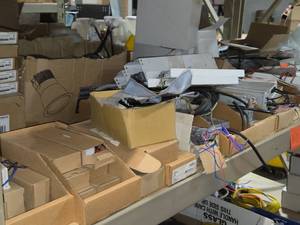 Lot of (1 Shelf) Electronic LED Drivers  Battery Backups