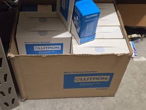 Lot of (48) Lutron Wall Plate Bracket