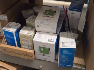 Lutron Dimmer Switch (x4), Sensor (x1) and Vive Pow Pak (x10)