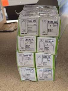 Lot of (8) Leviton Switch 5623-2W