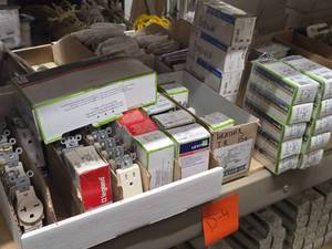 Lot of  Outlet Receptacles in Various Colors (assorted)