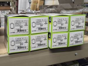 Lot of (8) Leviton Occupancy Sensor Power Pack Black OSP20-RD0