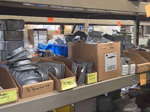 Lot of (1 Shelf) Mud Rings (assorted)