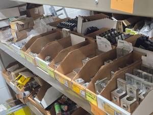 Lot of  Aluminum Hardware, Lugs, Connectors (assorted)