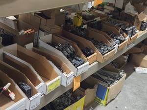Lot of (1 Shelf) 203015 Amp Circuit Breakers (assorted)