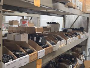 Lot of (1 Shelf) 30355080100150 Amp Circuit Breakers (assorted)