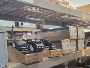 Lot of (1 Shelf) 20 Amp Circuit Breakers (assorted)