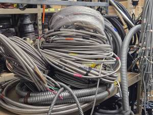 Lot of  Conduit (some with wire)