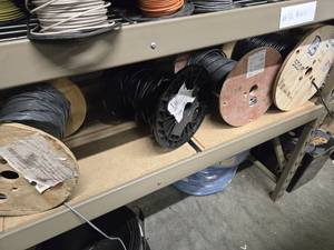 Lot of (4 Partial Spools) Wire - 18GA, 18AWG CATV, Power-Limited Fire Alarm and Power-Limited Tray Cable 184 (assorted)