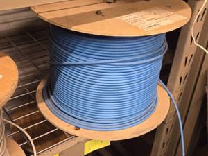Lot of (1 Partial Spool) Hitachi Cable America Inc Cat6 SP Wire 850