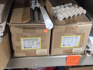 Lot of (2 Boxes) LED T8 9W Lamps 24 25-count ( 50 total items )