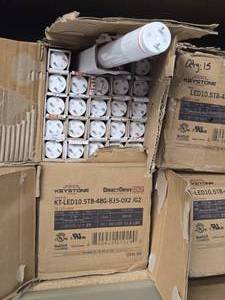 Lot of (2 Boxes) Keystone Direct Drive DX2 LED Lamps - KT-LED10.5W T8 48 835 G2 Medium Bi-Pin 120-277V 3500K 25-count ( 50 total items )