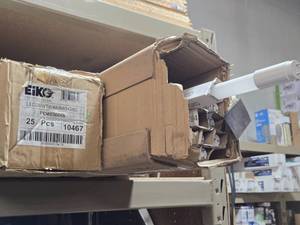 Lot of (2 Boxes  45) Eiko 48 LED Lamps 26W T8 840-G8D 120-277V